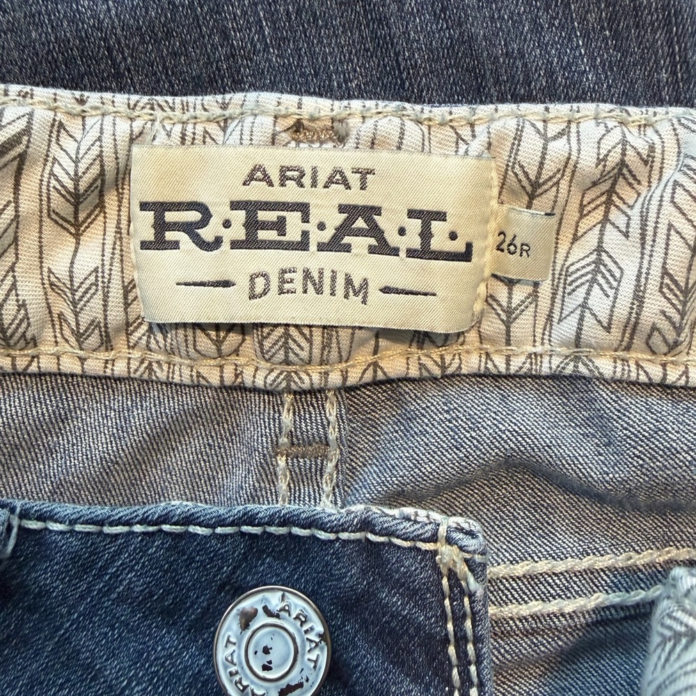 Ariat Women's Light Blue REAL Denim Jeans